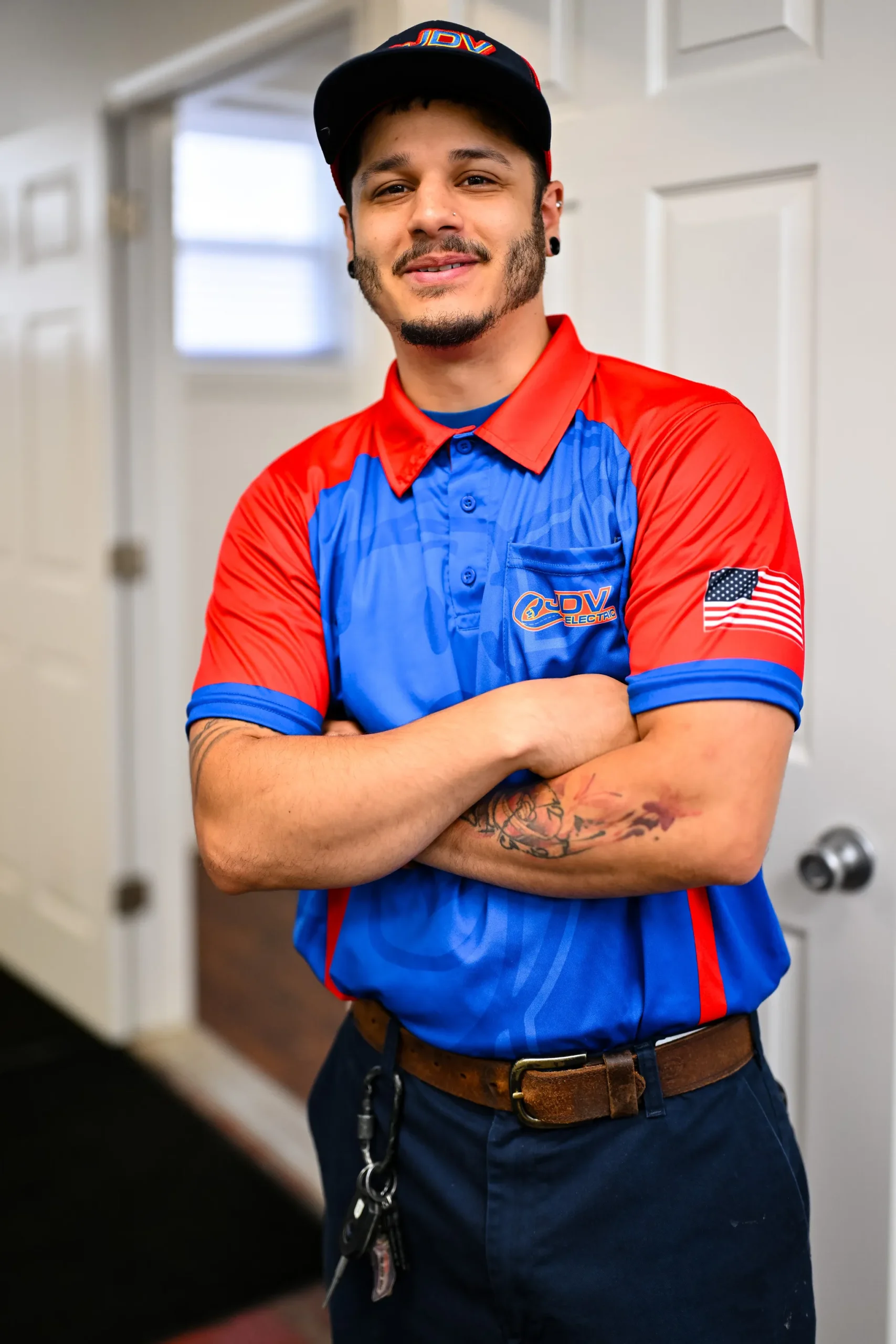 JDV Electric technician portrait